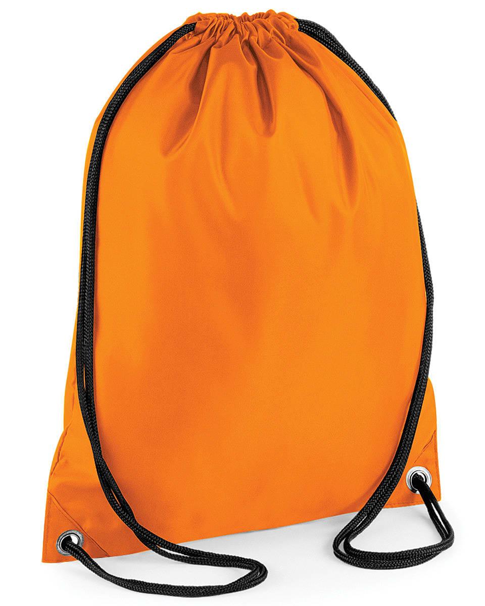 Bagbase Budget Gymsac in Orange (Product Code: BG5)