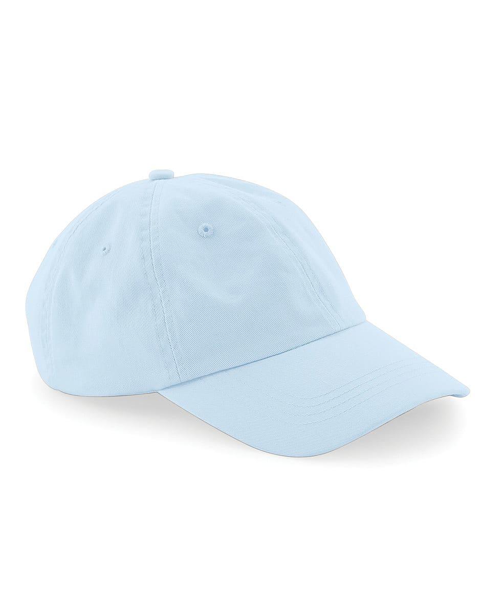 Beechfield Low Profile 6 Panel Dad Cap in Pastel Blue (Product Code: B653)