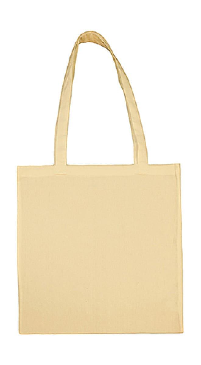 Jassz Bags Beech Cotton Long-Handle Bag in Vanilla Custard (Product Code: 3842LH)