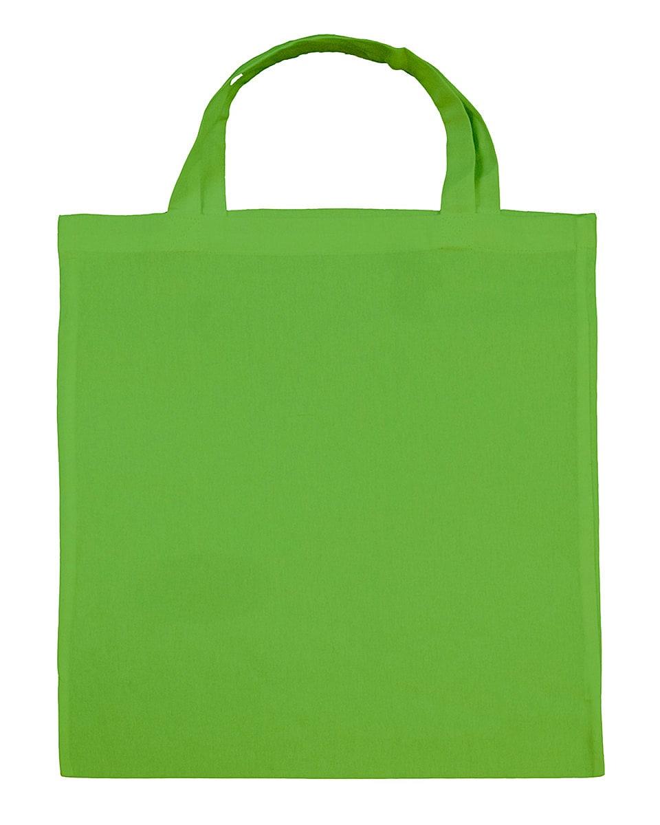Jassz Bags Cedar Cotton Short-Handle Shopper in Light Green (Product Code: 3842SH)