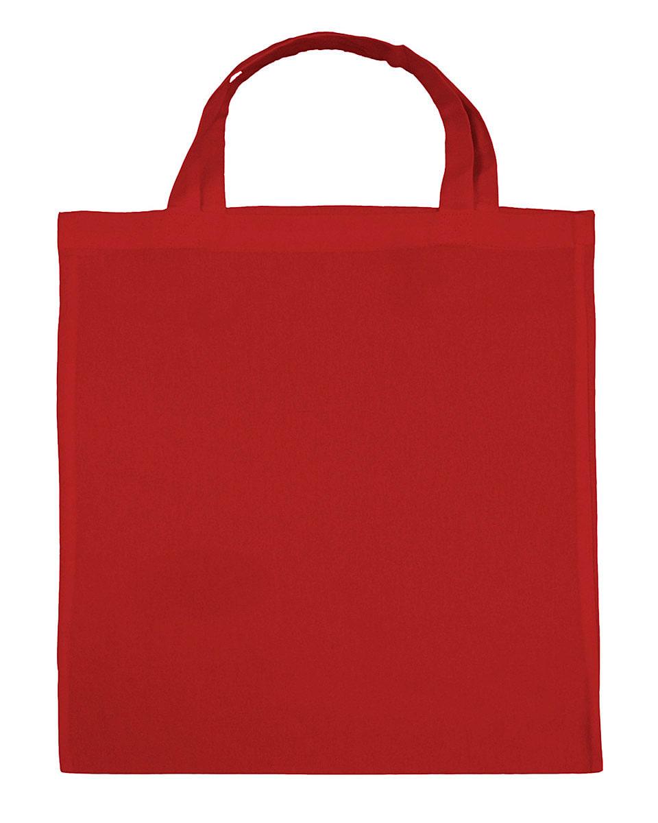 Jassz Bags Cedar Cotton Short-Handle Shopper in Red (Product Code: 3842SH)