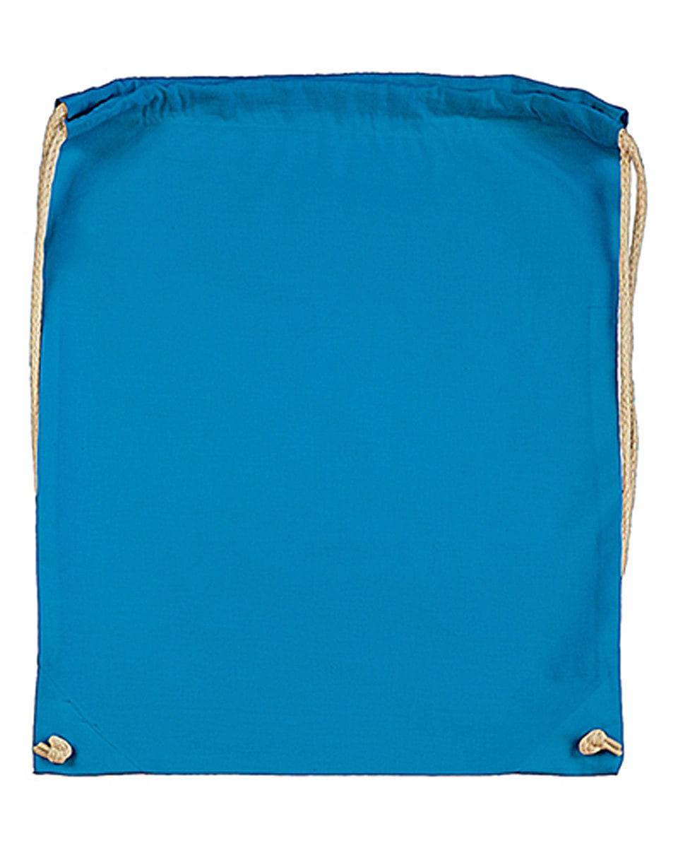 Jassz Bags Chestnut Dstring Backpack in Mid Blue (Product Code: 60257)