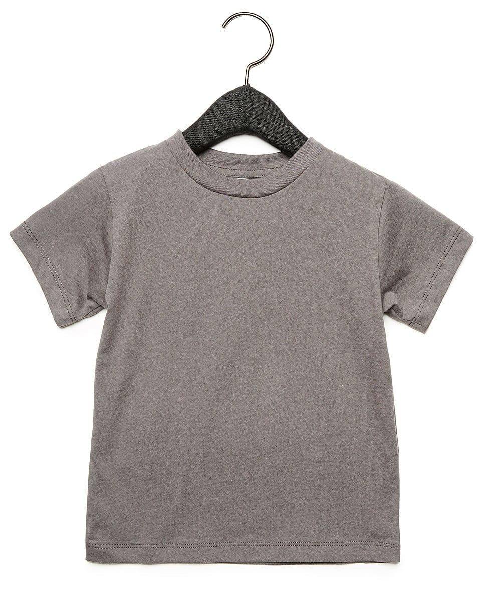 Bella Canvas Toddler Jersey Short-Sleeve T-Shirt in Asphalt (Product Code: CA3001T)