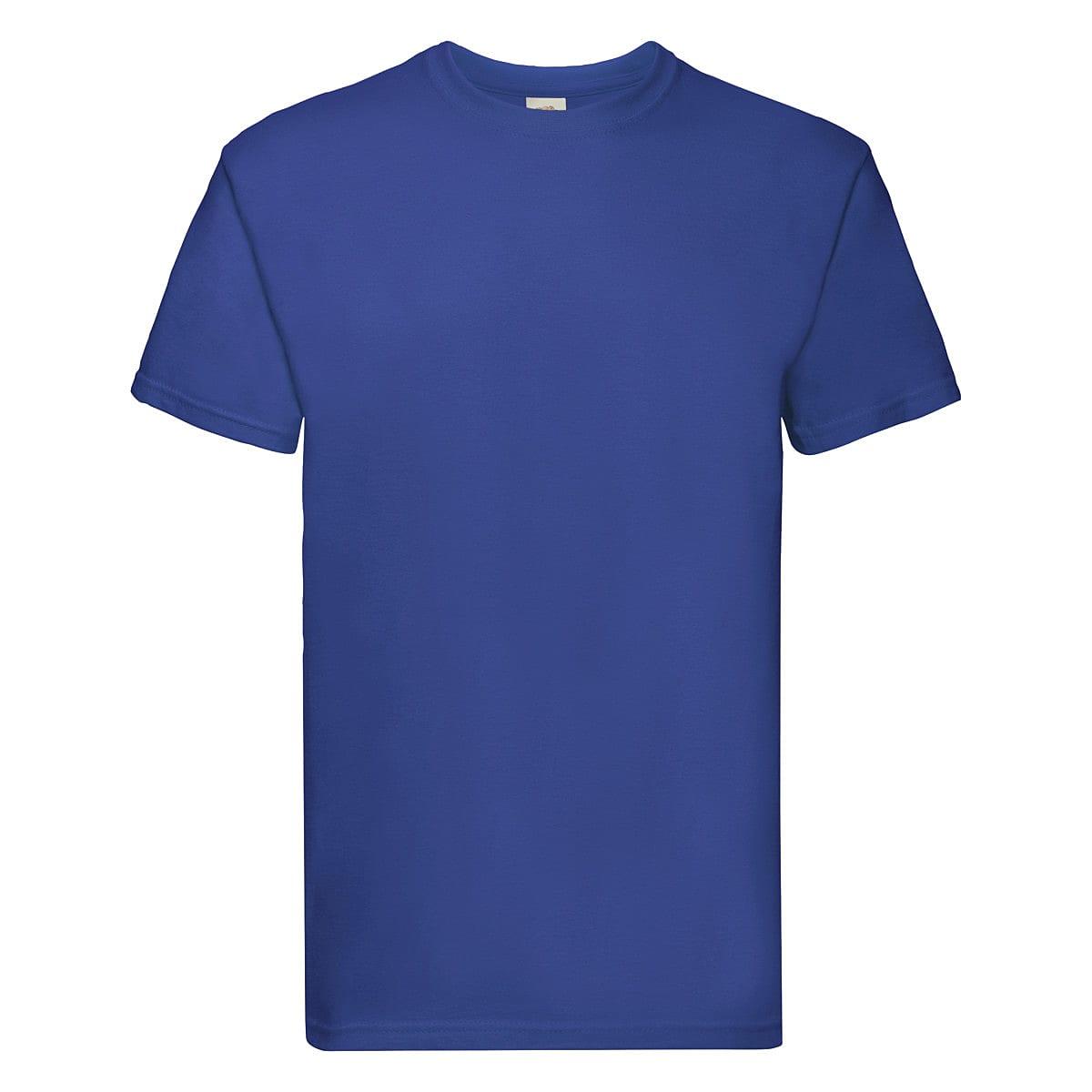 Fruit Of The Loom Super Premium T-Shirt in Royal Blue (Product Code: 61044)