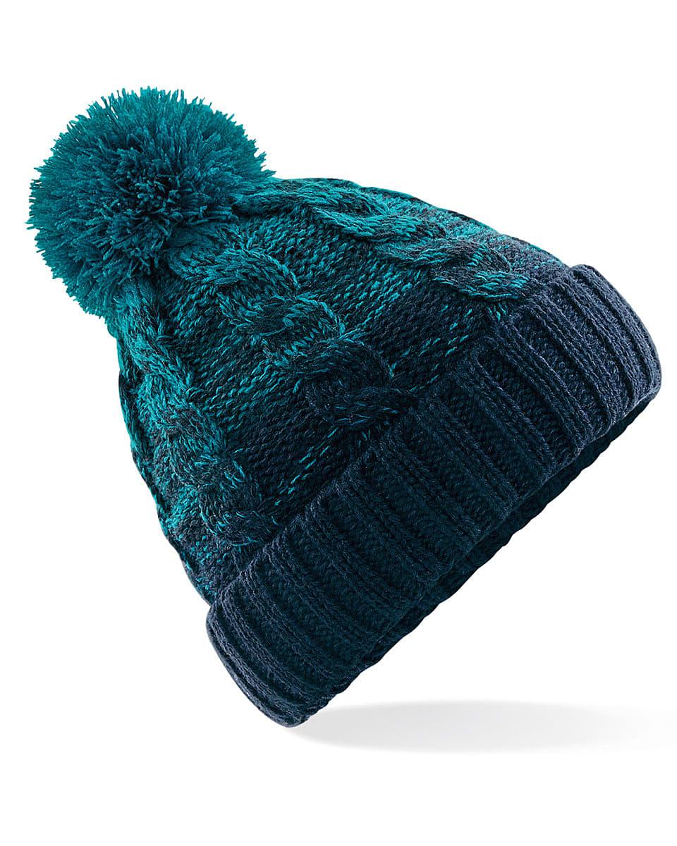 ombre bobble hat