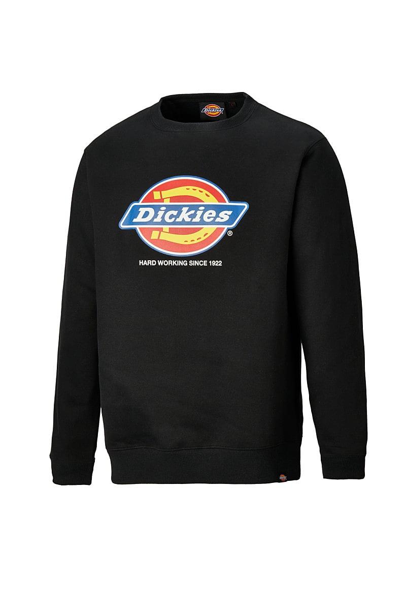 Dickies Longton Branded Sweater in Black (Product Code: DT3010)