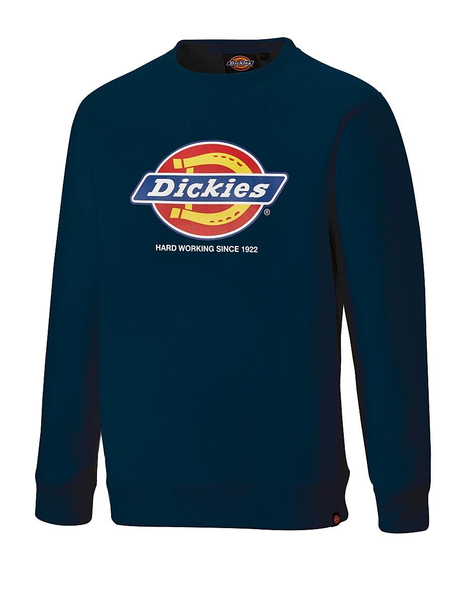 Dickies Longton Branded Sweater in Navy Blue (Product Code: DT3010)