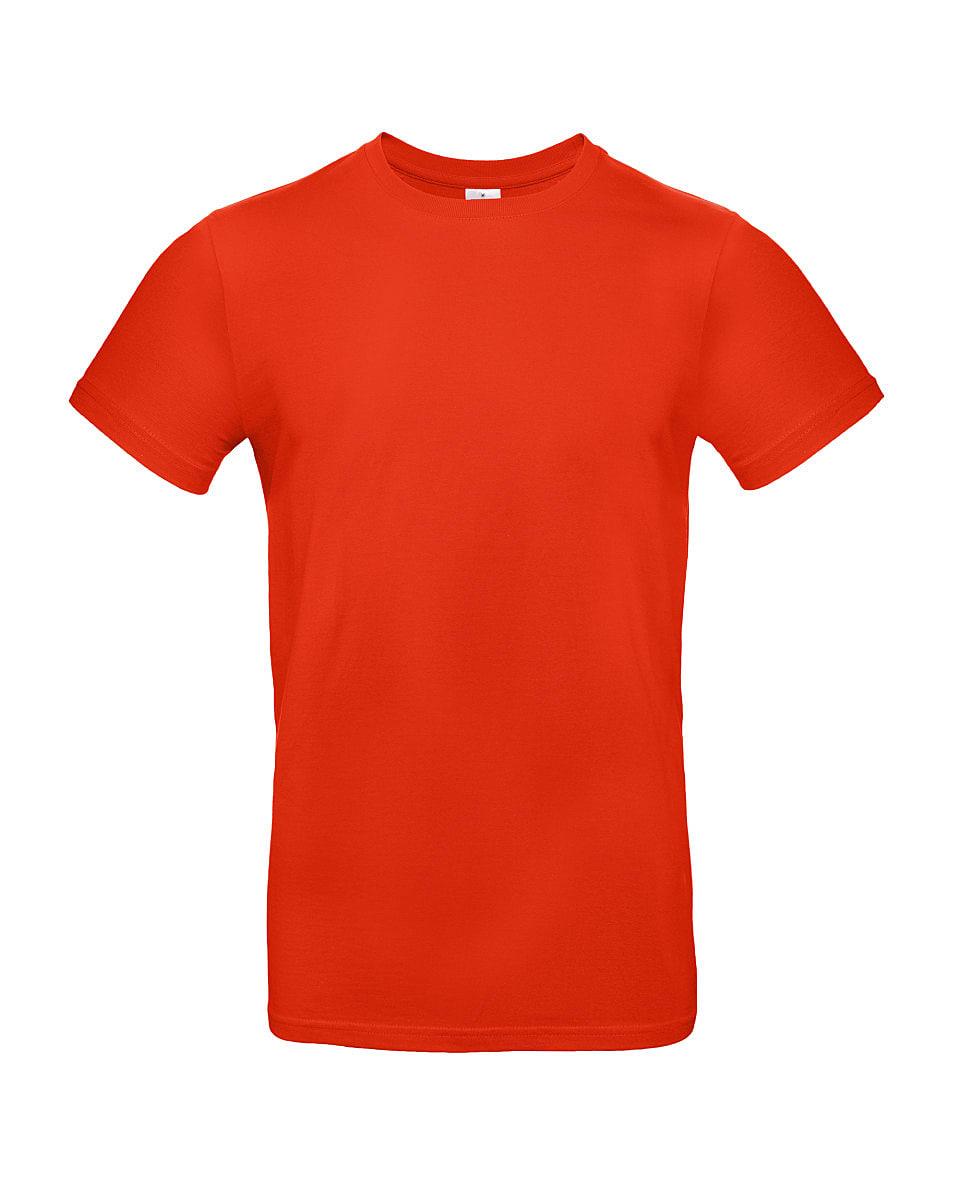 B&C Mens E190 T-Shirt in Fire Red (Product Code: TU03T)
