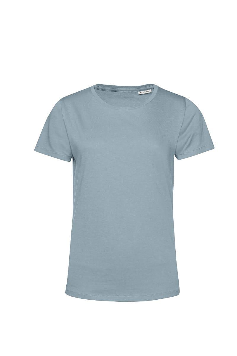 B&C Womens Organic E150 T-Shirt in Blue Fog (Product Code: TW02B)