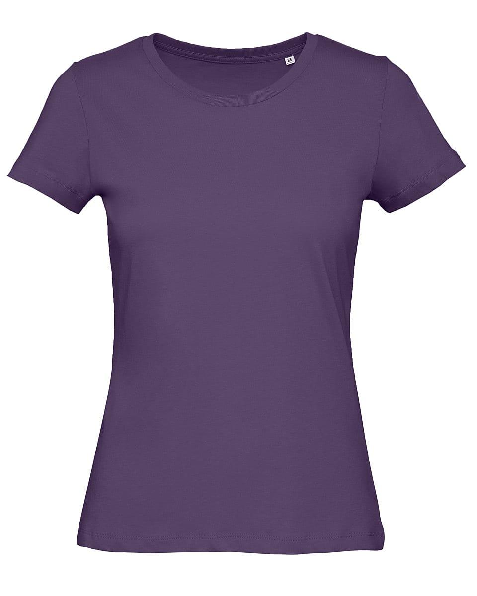 B&C Womens Inspire Crew T-Shirt in Urban Purple (Product Code: TW043)