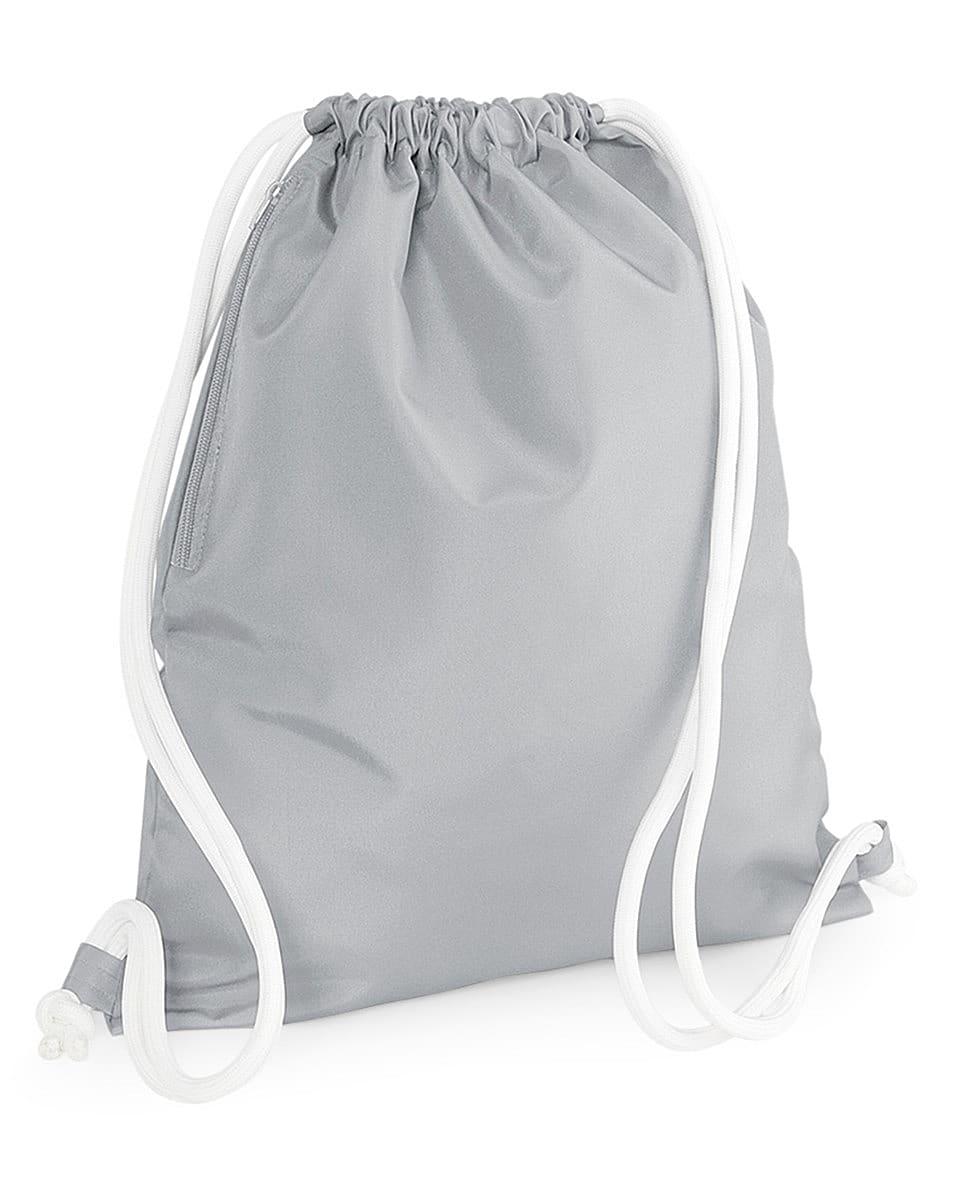 Bagbase Icon Drawstring Backpack in Light Grey (Product Code: BG110)