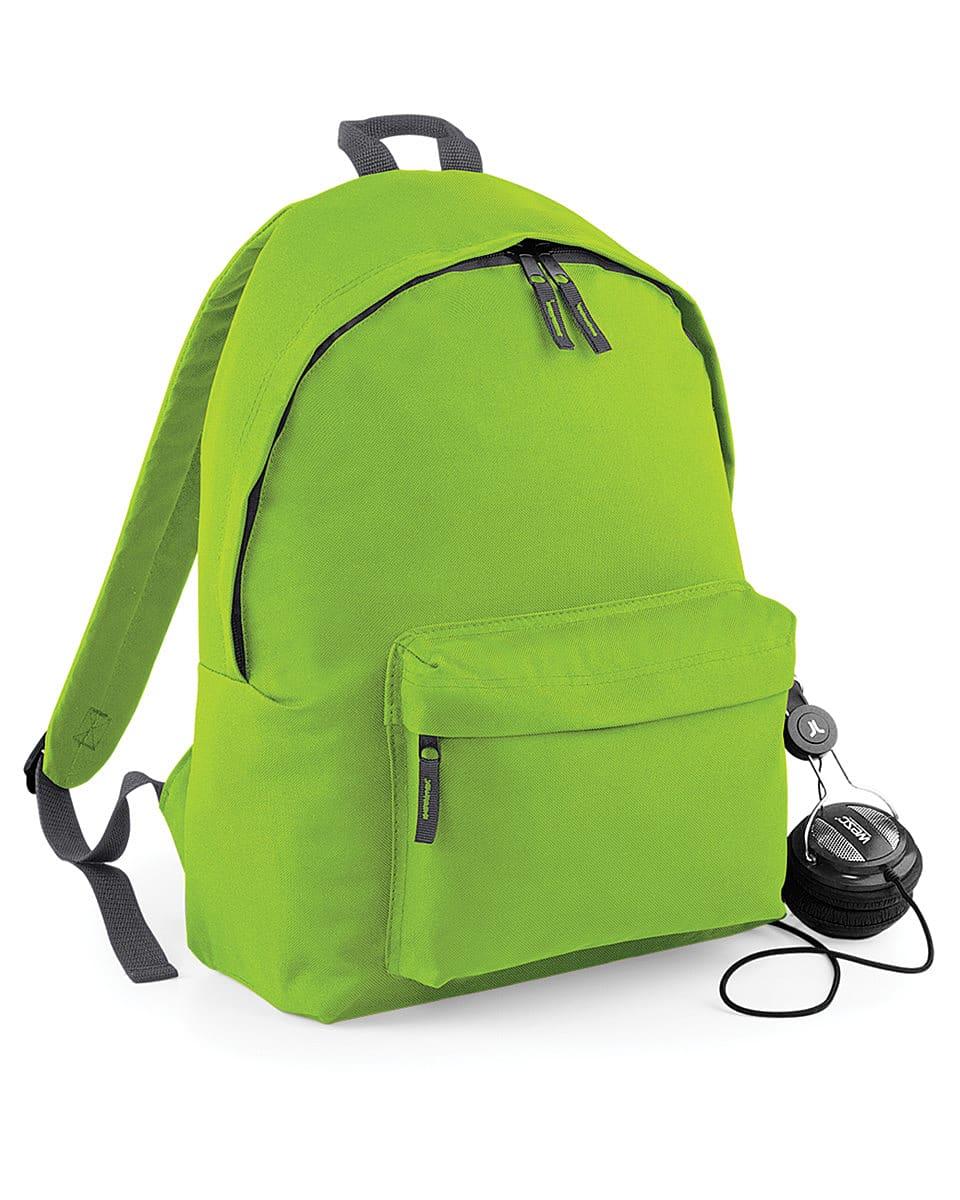 Bagbase Fashion Backpack in Lime / Graphite (Product Code: BG125)