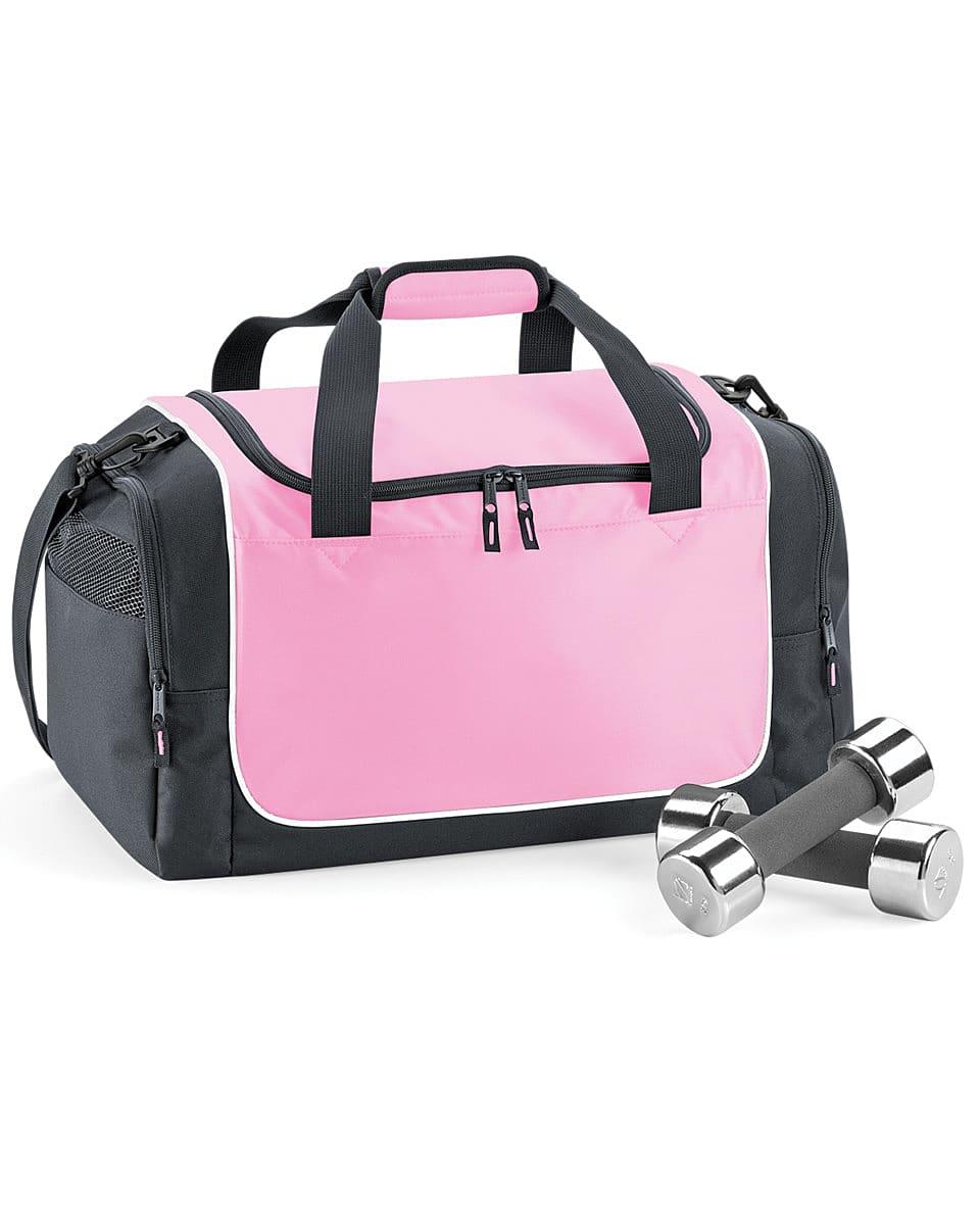 Quadra Teamwear Locker Bag in Classic Pink / Graphite / White (Product Code: QS77)