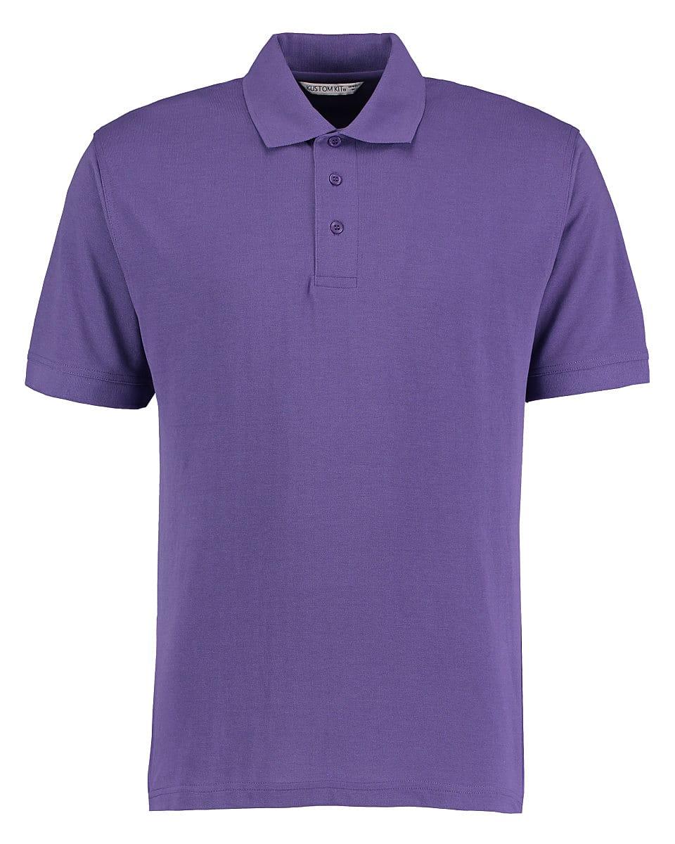 Kustom Kit Mens Klassic Superwash Polo Shirt in Purple (Product Code: KK403)