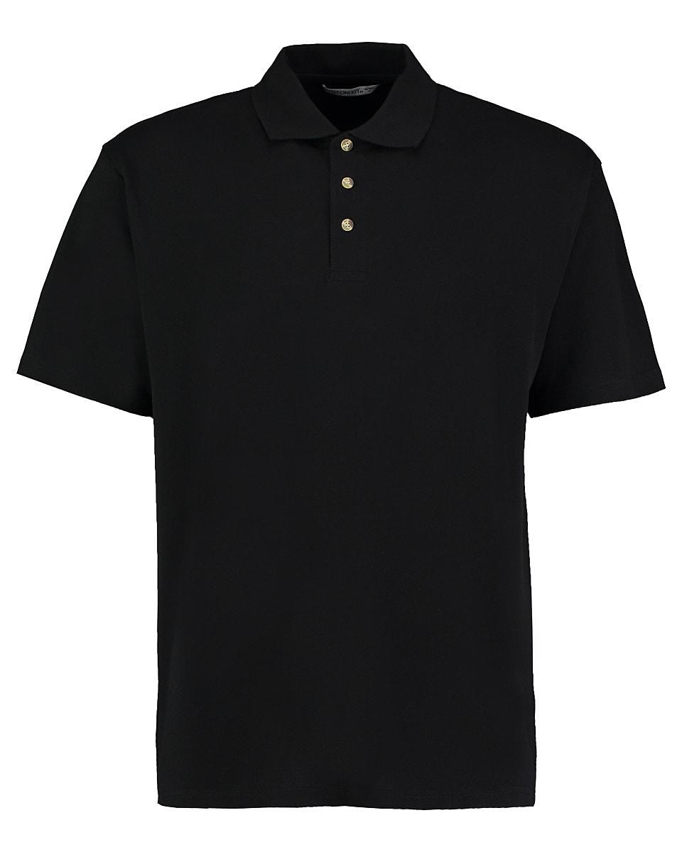 Kustom Kit Augusta Premium Polo Shirt in Black (Product Code: KK405)