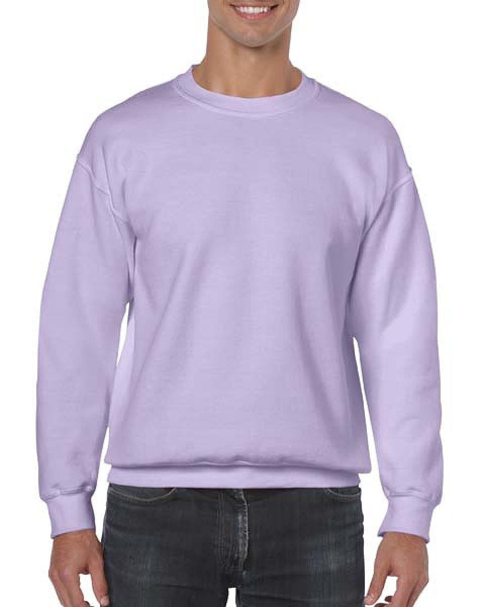 Gildan Heavy Blend Adult Crewneck Sweatshirt in Orchid (Product Code: 18000)