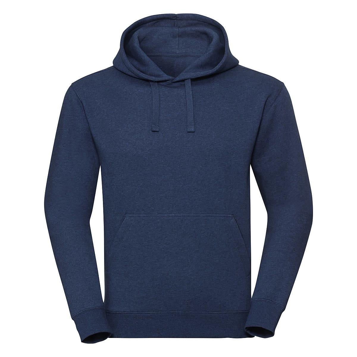 Russell Mens Authentic Melange Hoodie