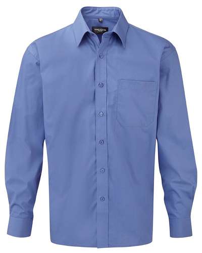Russell Collection Long-Sleeve Pure Cotton Shirt