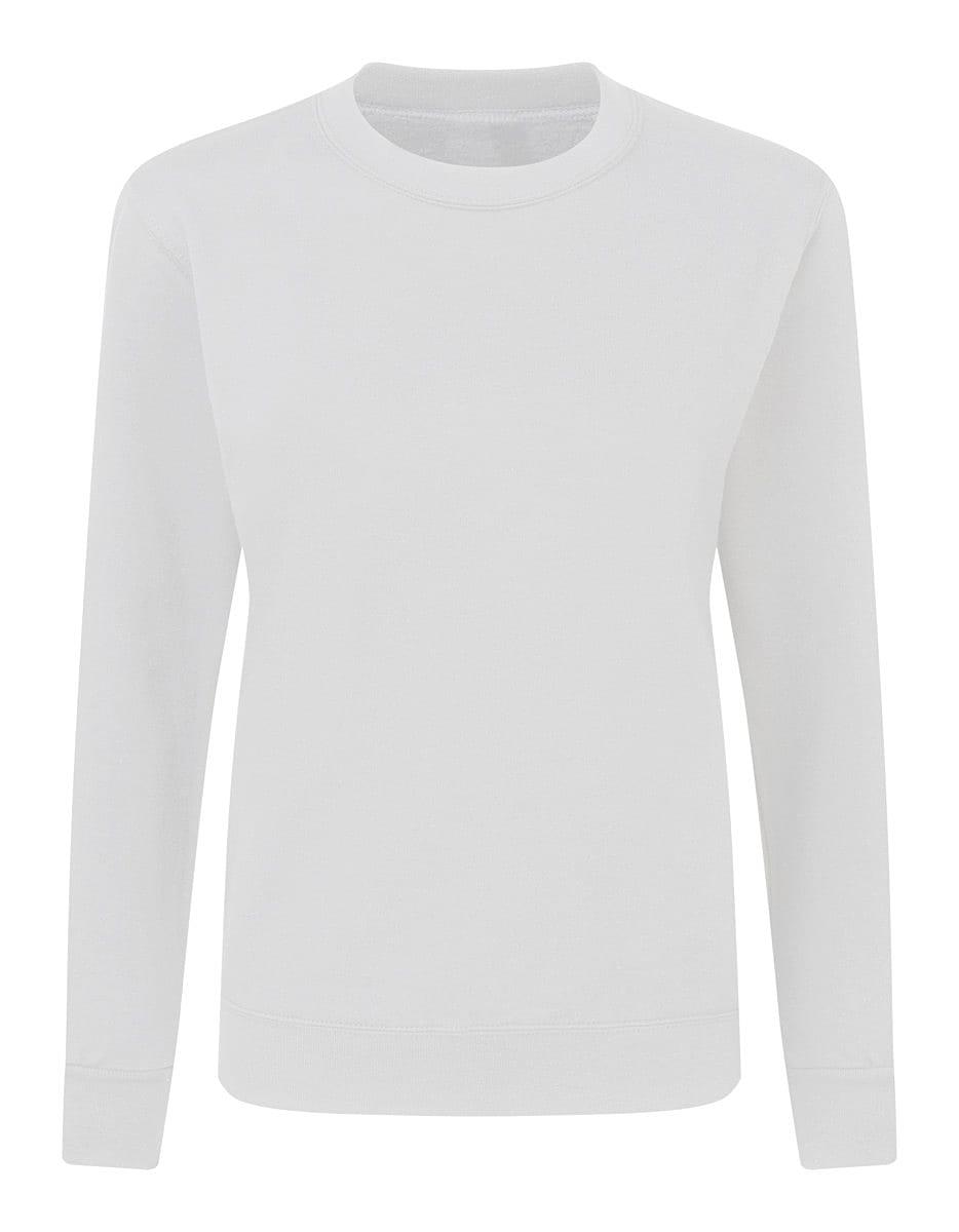 SG Womens Crew Neck Sweatshirt in White (Product Code: SG20F)