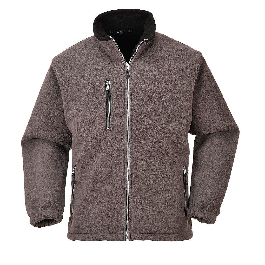 Portwest City Fleece Jacket in Grey (Product Code: F401)