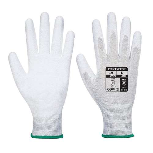 Portwest Antistatic PU Palm Gloves - A199