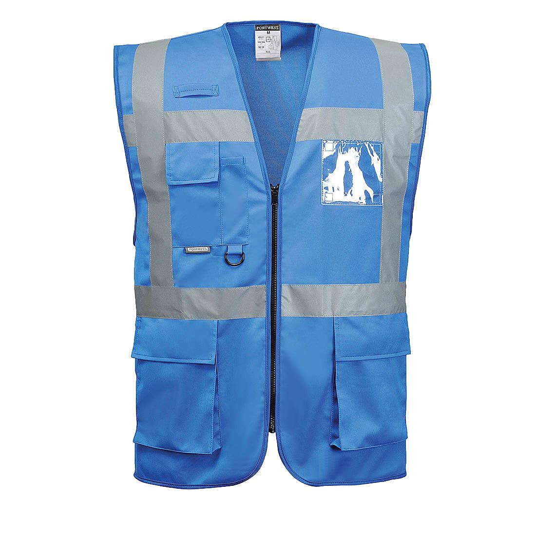 Portwest F476 Iona Executive Vest in Royal Blue (Product Code: F476)