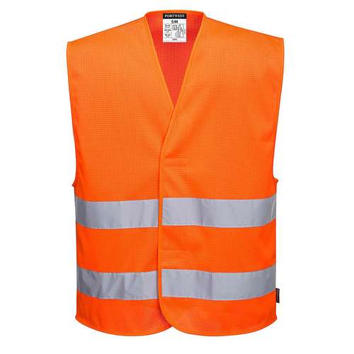 Portwest MeshAir Hi-Viz Two Band Vest - C374