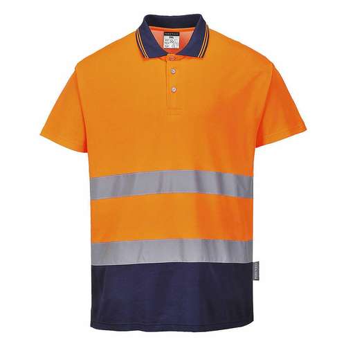 Portwest Two Tone Cotton Comfort Polo Shirt - S174