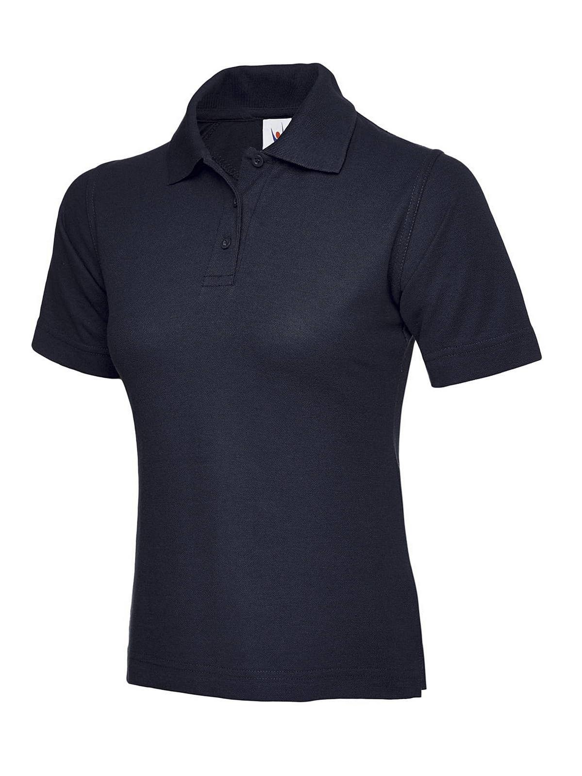 Uneek 220GSM Womens Polo Shirt in Navy (Product Code: UC106)