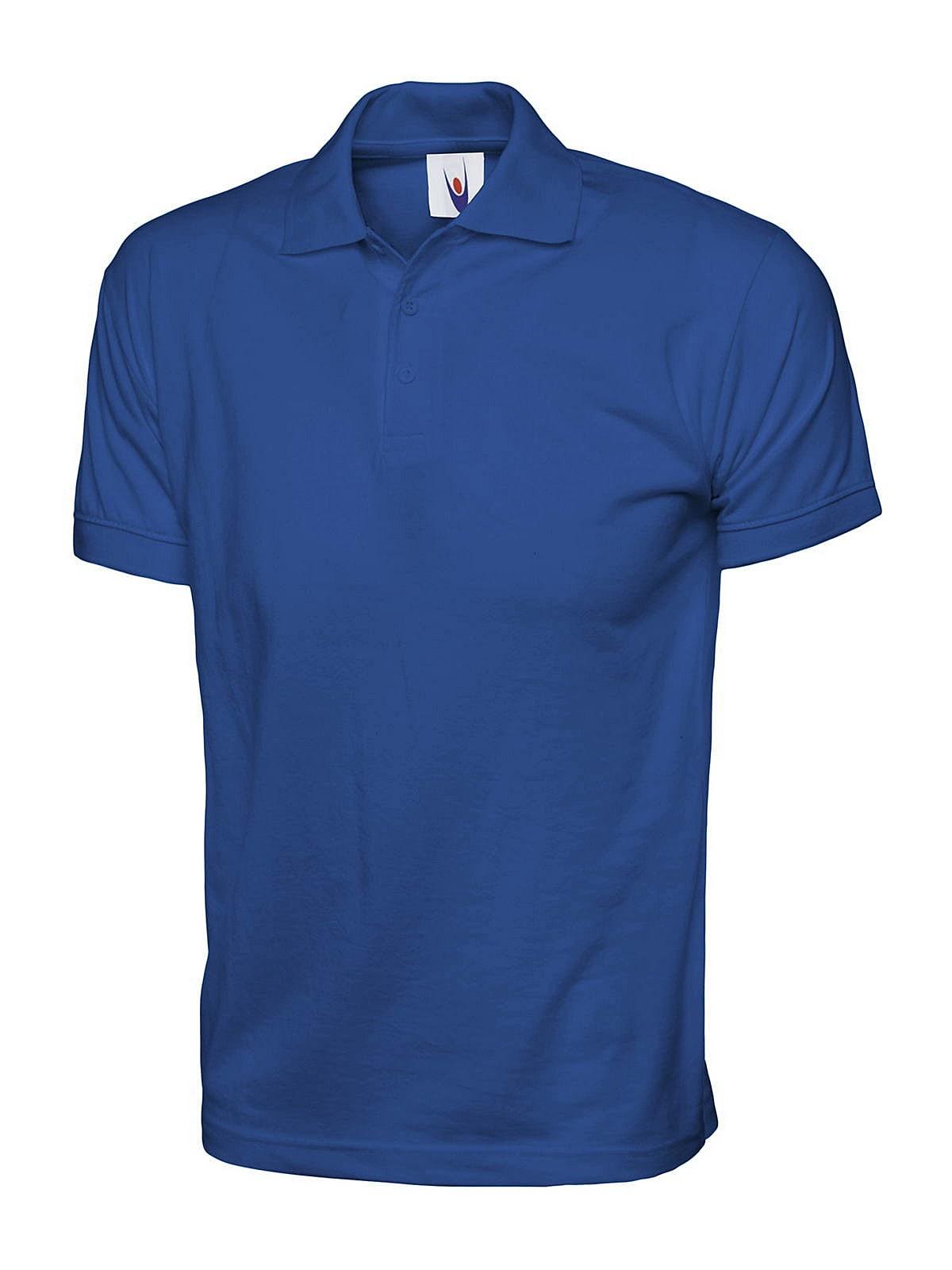 Uneek 200GSM Jersey Polo Shirt in Royal Blue (Product Code: UC122)