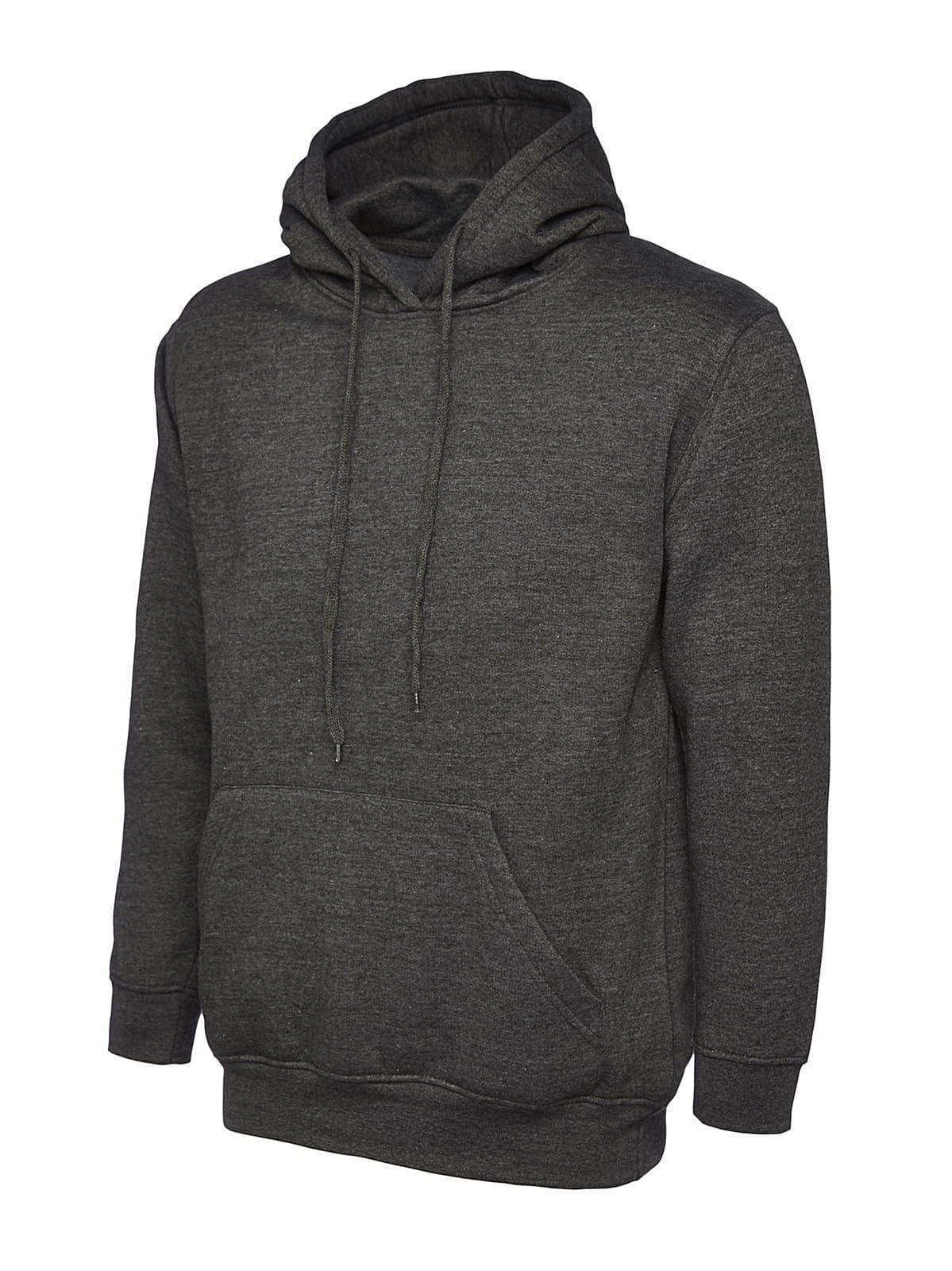 Uneek 300GSM Classic Hoodie in Charcoal (Product Code: UC502)