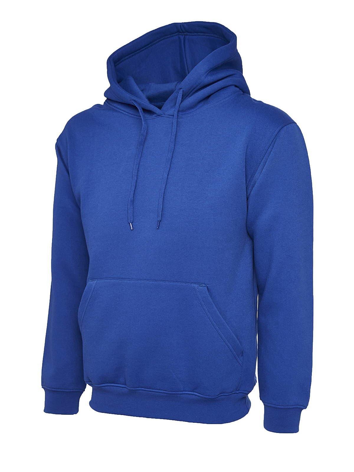 Uneek 300GSM Classic Hoodie in Royal Blue (Product Code: UC502)