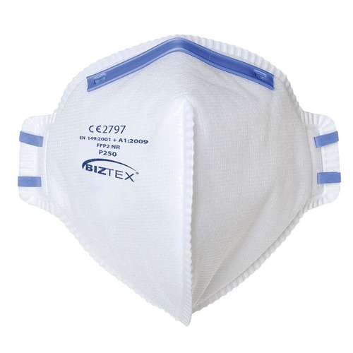 Portwest FFP2 Fold Flat Respirator Mask - P250