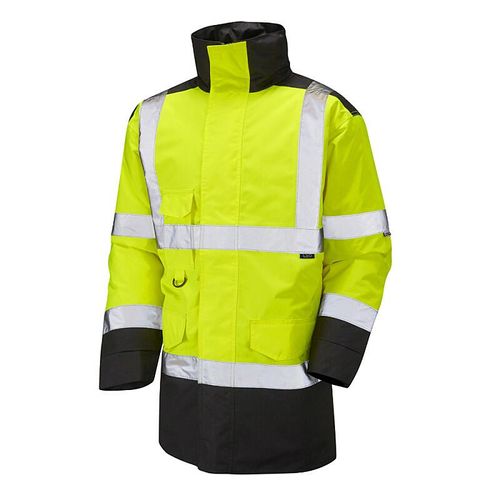 Leo Tawstock ISO 20471 Class 3 Anorak Yellow/Black
