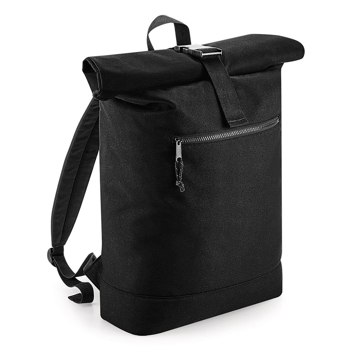 Bagbase Recycled Rolltop Backpack in Black (Product Code: BG286)