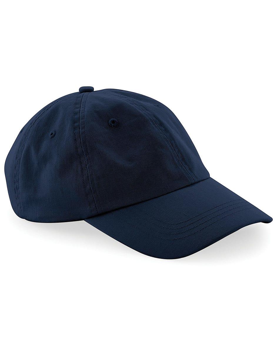 Beechfield Low Profile 6 Panel Dad Cap in Navy Blue (Product Code: B653)