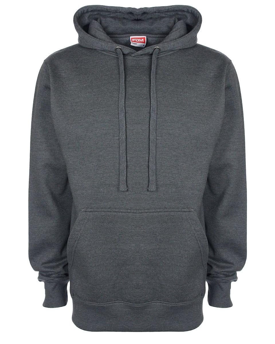 FDM Unisex Original Hoodie in Charcoal (Product Code: FH001)