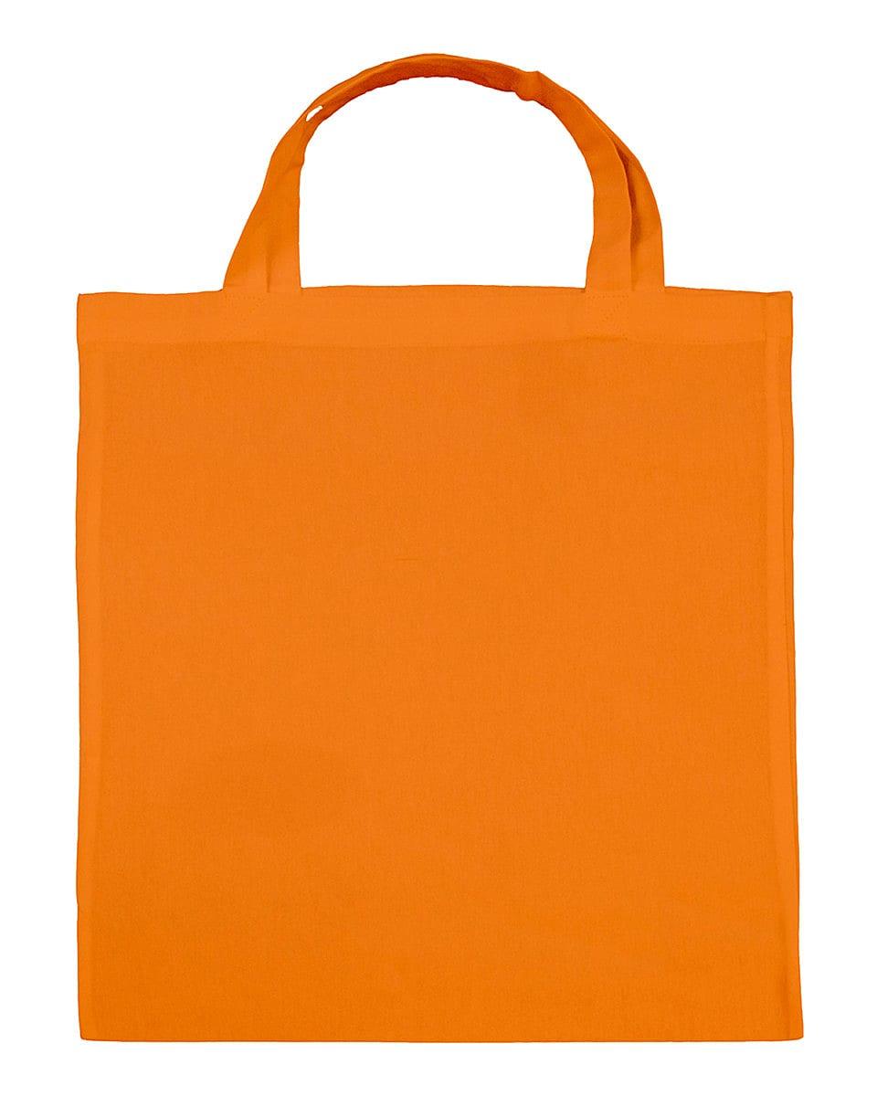 Jassz Bags Cedar Cotton Short-Handle Shopper in Tangerine (Product Code: 3842SH)