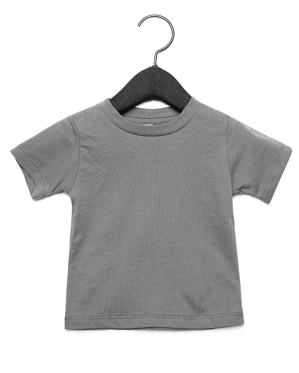 Bella Canvas Baby Jersey Short-Sleeve T-Shirt in Asphalt (Product Code: CA3001B)