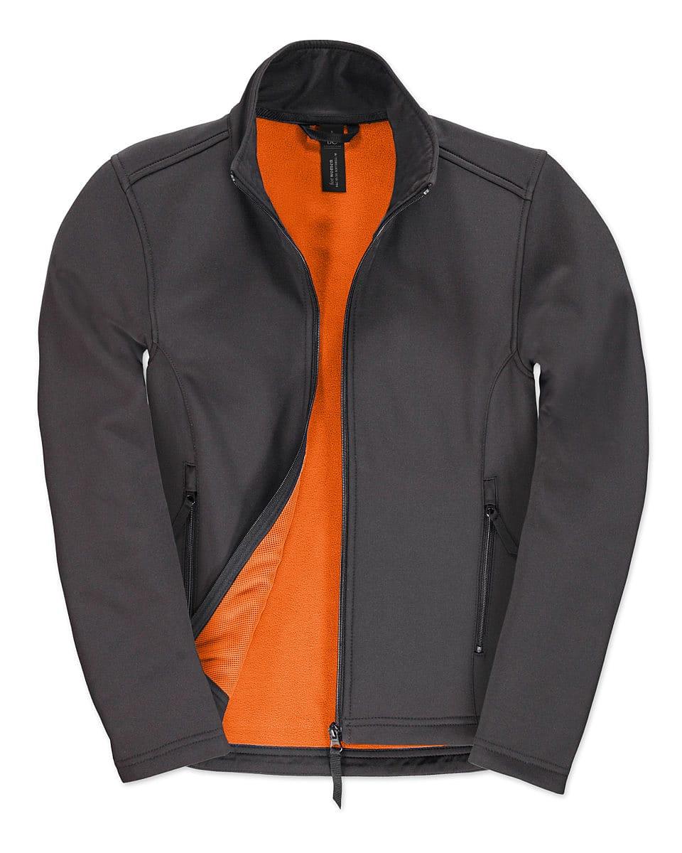 B&C Womens ID.701 Softshell Jacket in Dark Grey (Product Code: JWI63)