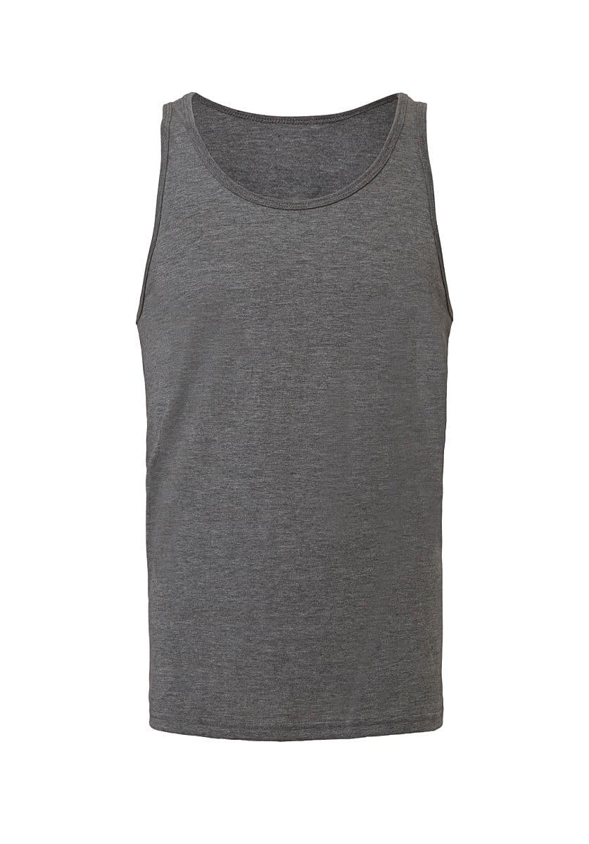 Bella Unisex Jersey Tank in Grey Triblend (Product Code: CA3480)