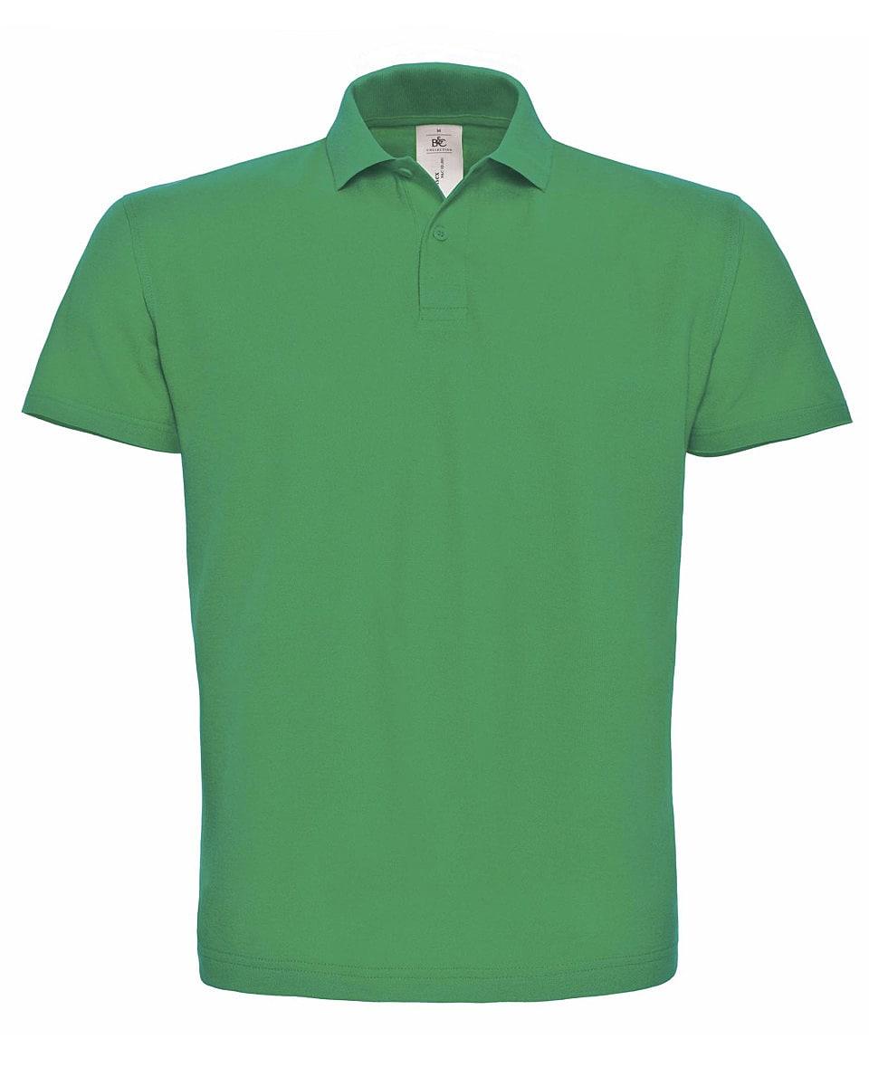 B&C ID.001 Polo Shirt in Kelly Green (Product Code: PUI10)