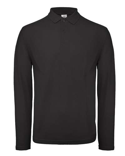 B&C Mens ID.001 Long-Sleeve Polo Shirt