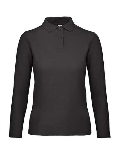 B&C Womens ID.001 Long-Sleeve Polo Shirt