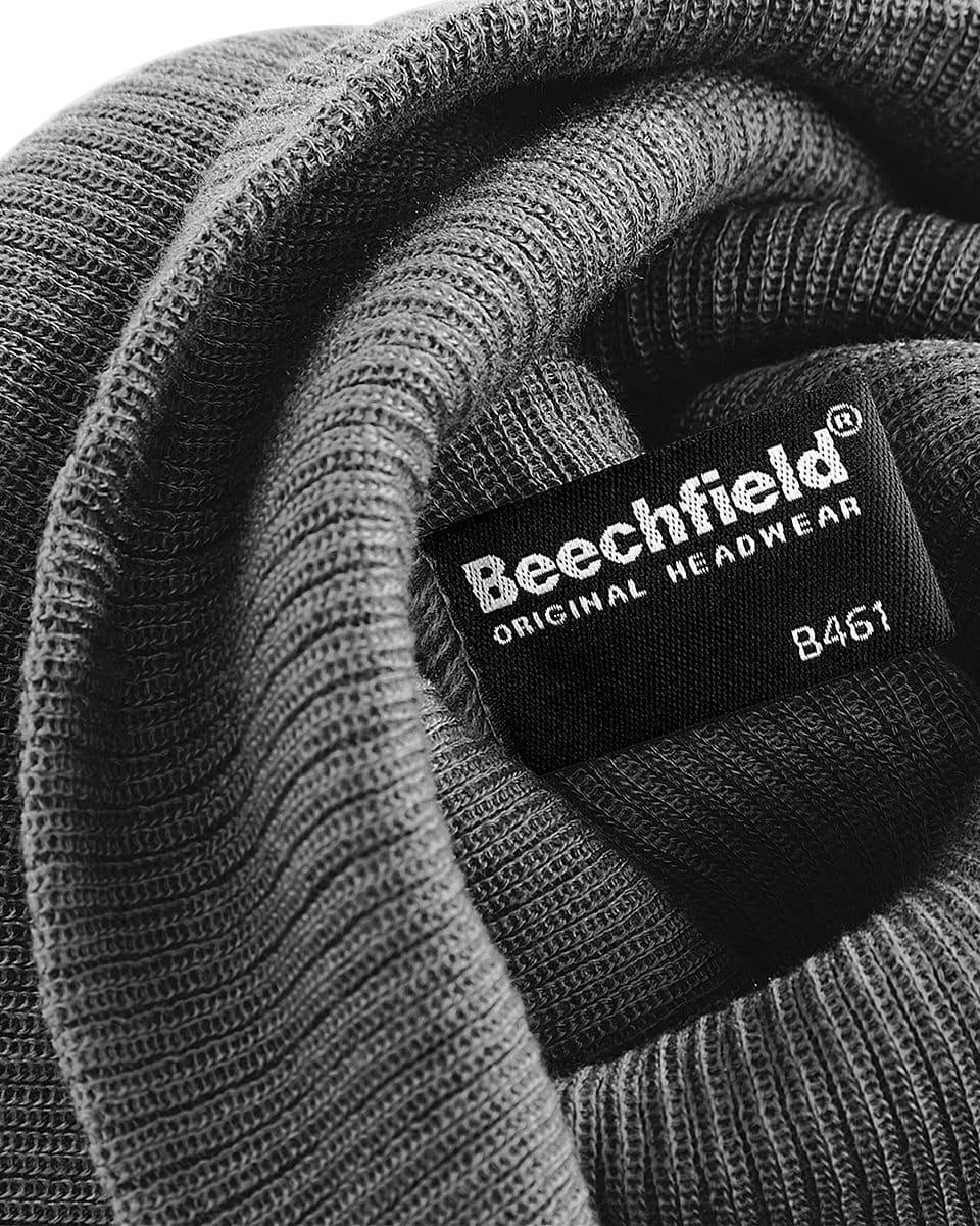 Beechfield Slouch Beanie Hat in Smoke (Product Code: B461)