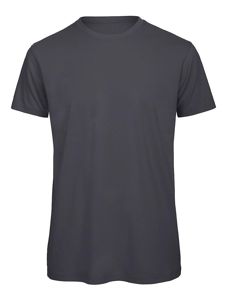 B&C Mens Inspire Crew T-Shirt in Dark Grey (Product Code: TM042)