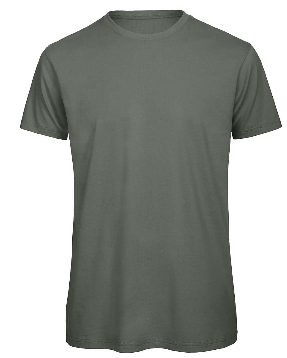 B&C Mens Inspire Crew T-Shirt in Millennial Khaki (Product Code: TM042)