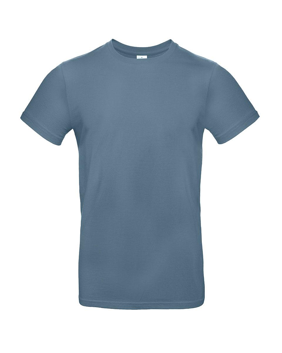 B&C Mens E190 T-Shirt in Stone Blue (Product Code: TU03T)