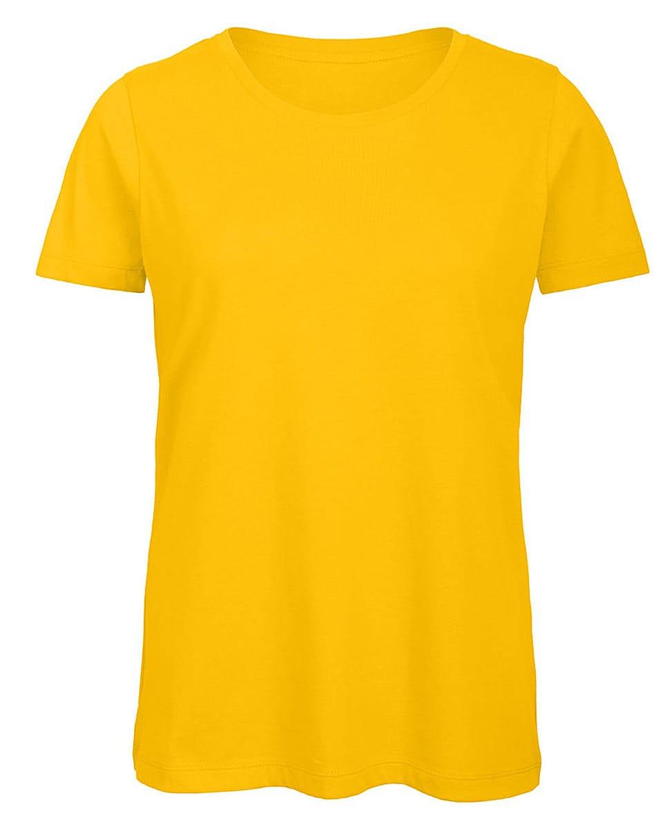 B&C Womens Inspire Crew T-Shirt in Gold (Product Code: TW043)