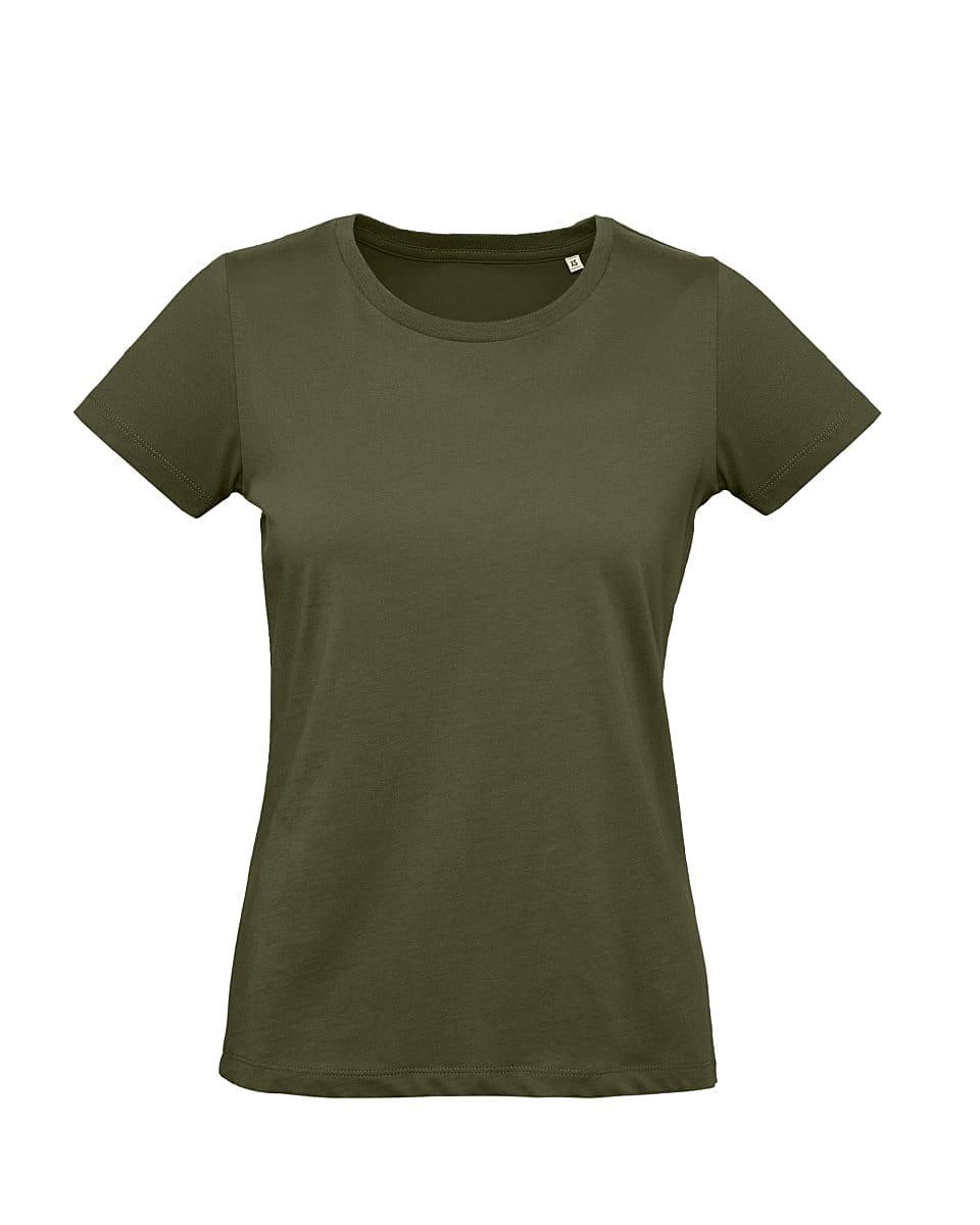 B&C Womens Inspire Plus T-Shirt in Urban Khaki (Product Code: TW049)